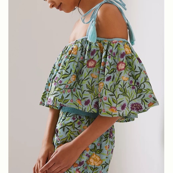 Anthropologie La Fuori Embroidered Romper - Picture 3 of 11